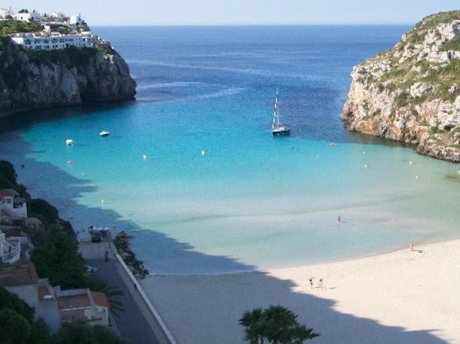 Precioso Apartamento Piscinas Cala En Porter Cala En Porter  外观 照片