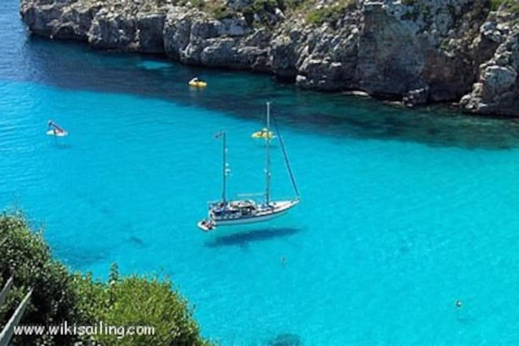 Precioso Apartamento Piscinas Cala En Porter Cala En Porter  外观 照片